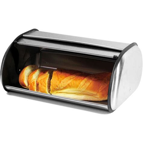 bread box stainless steel and glass|stainless steel bread bins uk.